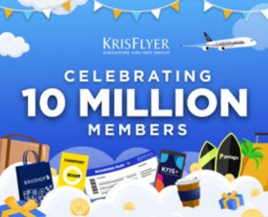 Krisflyer, SIA’s lifestyle rewards programme marks 10 million member milestone